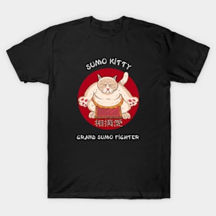 Sumo Kitty Grand Sumo Fighter T-Shirt